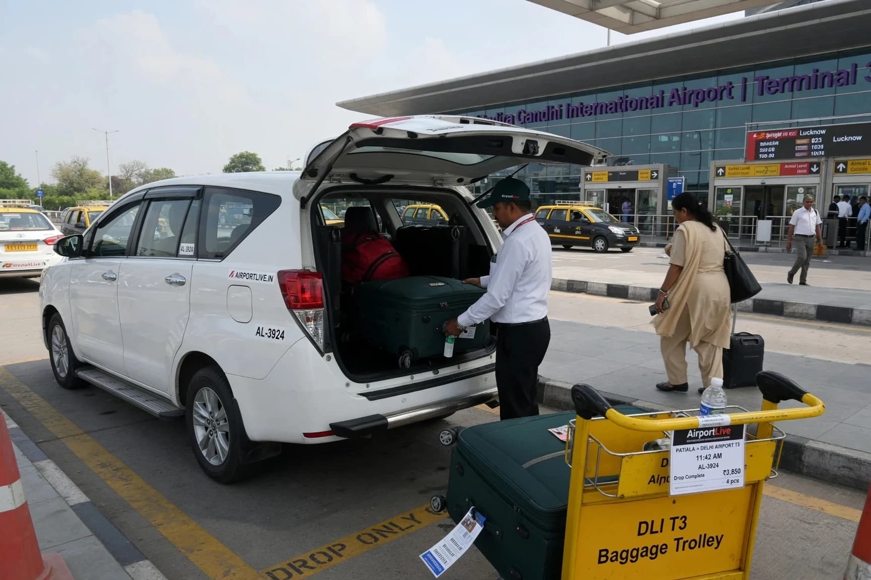AirportLive chauffeur and premium vehicle available for 24 hour booking assistance