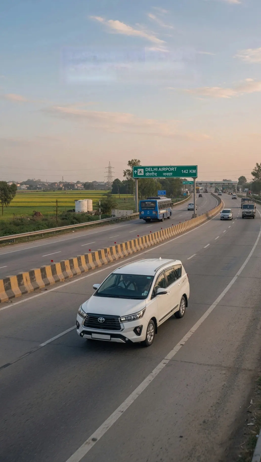 AirportLive cab for Ludhiana to Delhi Airport transfer